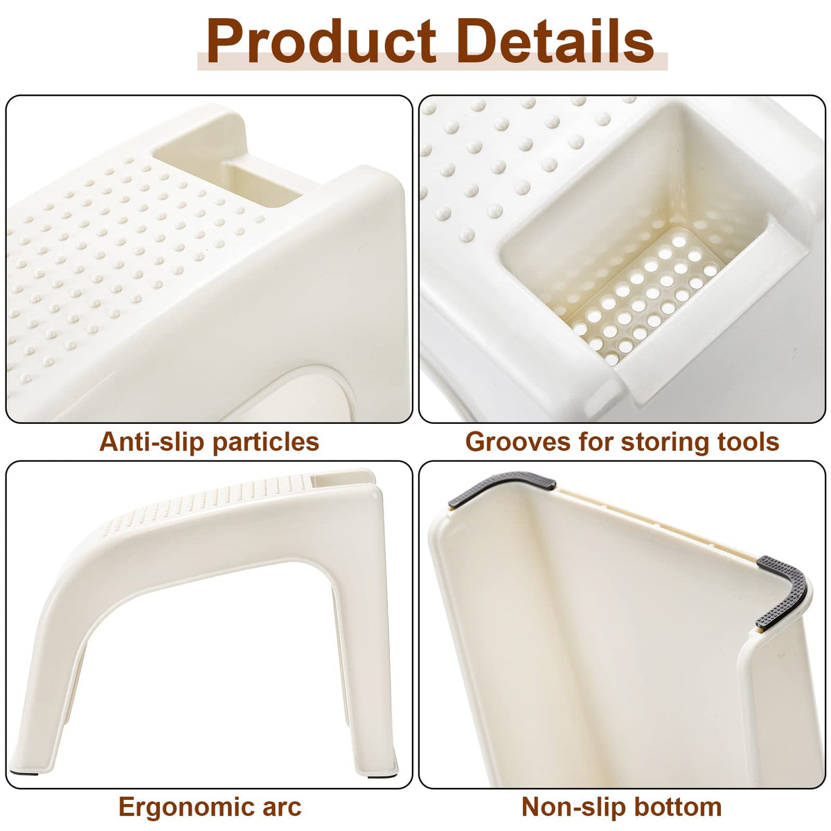 Hedume shower foot rest stand provides sturdy support up to 270 lb