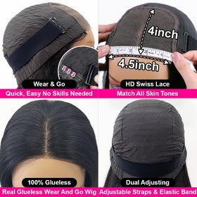 Hedy body wave texture adds natural definition for versatile styling.