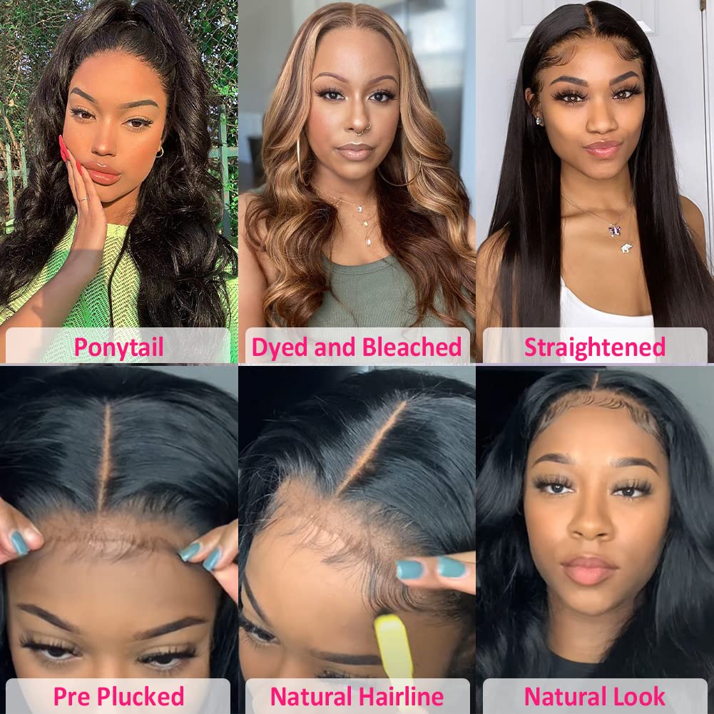 Hedy glueless wig 180 density lace closure for a fuller look