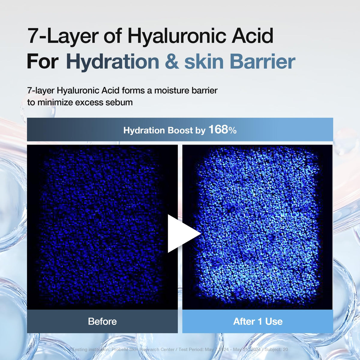 HEEDA charcoal-coconut cleansing foam closeup showing impurity removal
