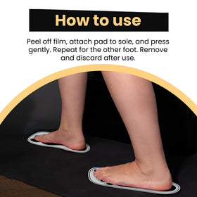 HeeStar 10.9-inch feet pad size fits most clients