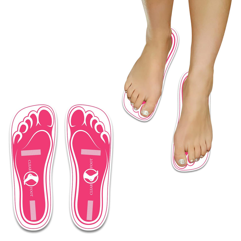 HeeStar deluxe spray tan feet pads pack protecting soles during sessions