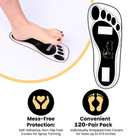 HeeStar non-slip feet pads provide hygienic foot protection