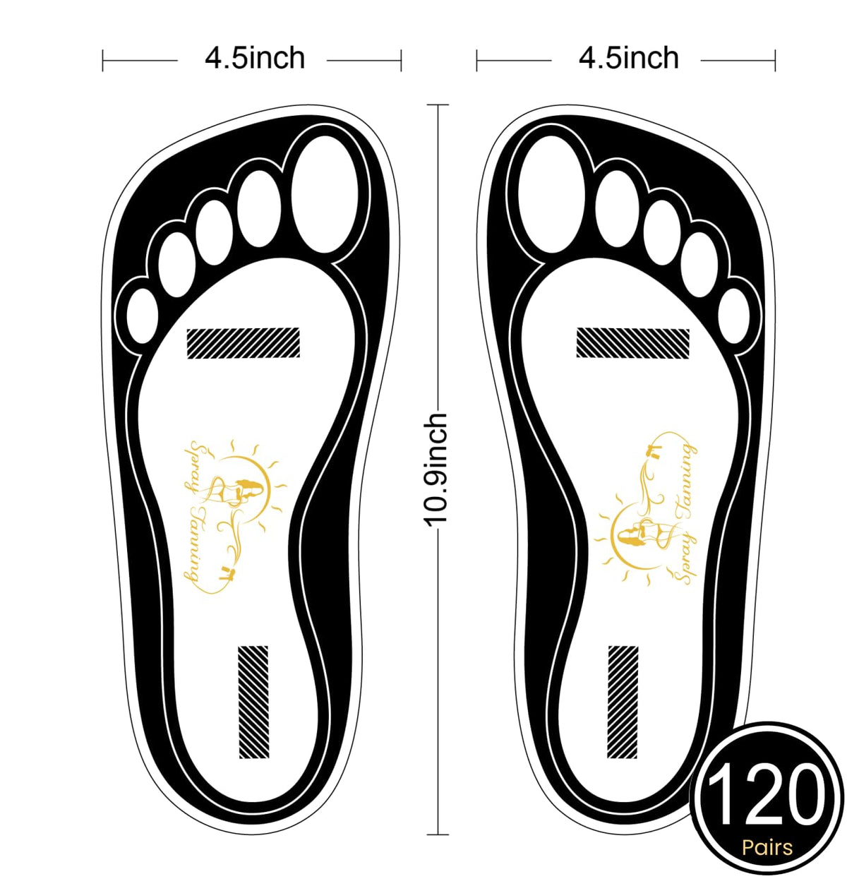 HeeStar self-adhesive pads for salon foot protection