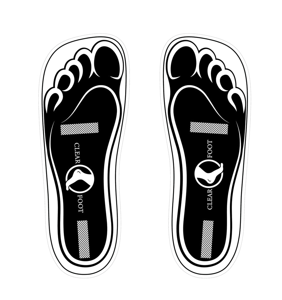 HeeStar spray tan feet pad protects soles from overspray while maintaining comfort