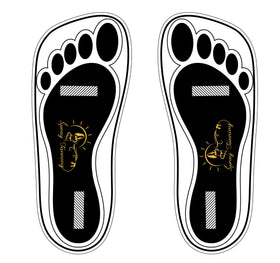HeeStar spray tan feet pads protect soles during treatment