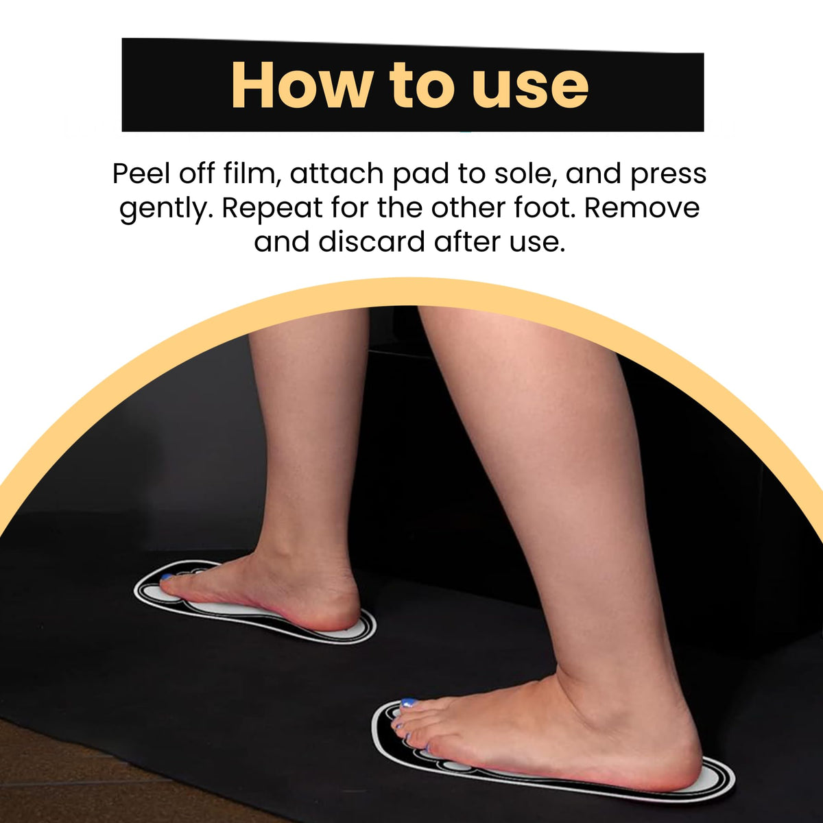 HeeStar walk-around feet pads offer client comfort