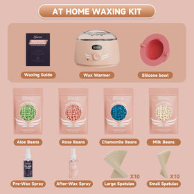 Hehasi home salon value pack presents a complete at home waxing solution