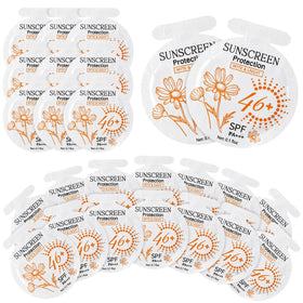 Heigble 200-pcs sunscreen bulk pack ready for long trips and daily protection.