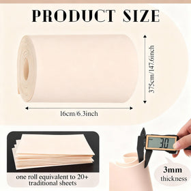 Heigble 3mm silicone practice skin demonstrates durability for repeated needle sessions