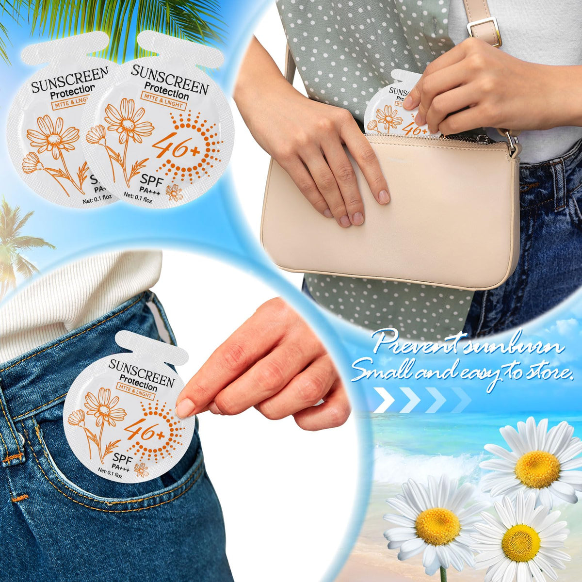 Heigble mini sunscreen gel texture delivers quick absorption and a non-greasy feel.