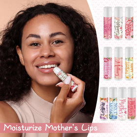 Heigble Mother's Lip Balm 50pack happy Mother's Day pattern brightens a mom's day.