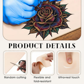 Heigble versatile shaping shows roll design bending around joints for 3D training