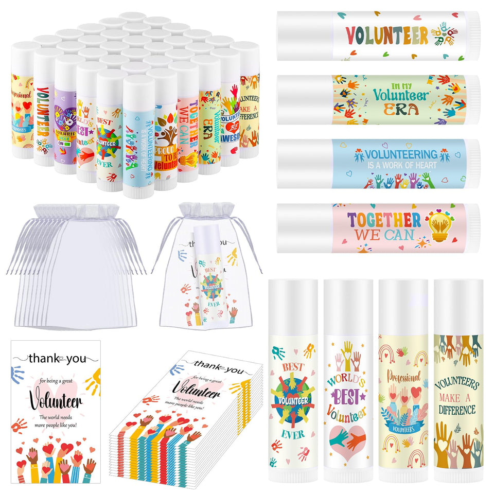 Heigble volunteer lip balm collection 36-set, soothing moisture for volunteers