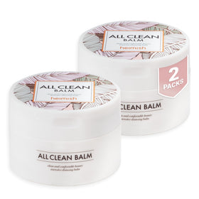 HEIMISH All Clean Balm jar front view showing rich texture for easy makeup removal and hydration