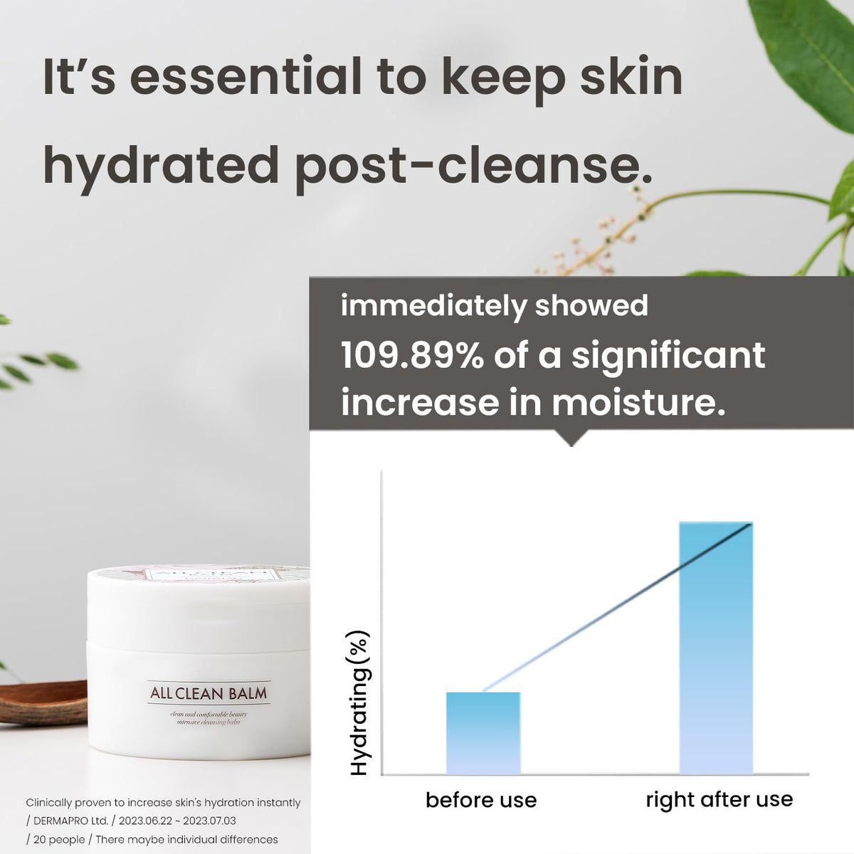 Milky emulsion phase of HEIMISH All Clean Balm after water addition