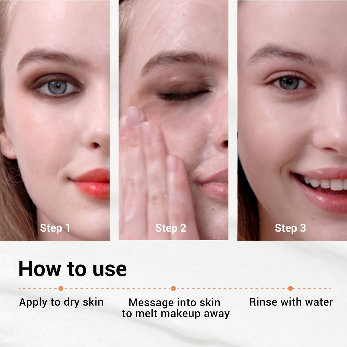 Packaging label highlighting Korean skincare quality and clean beauty