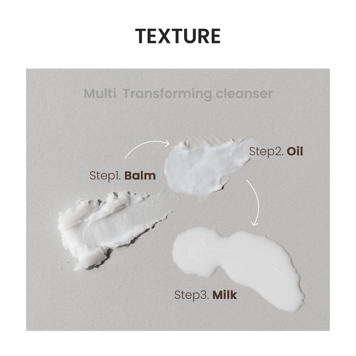 Rinse finish after emulsification with HEIMISH All Clean Balm
