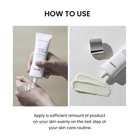 HEIMISH sunscreen used under makeup for a smooth base