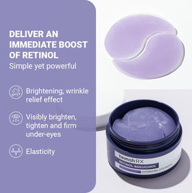 HEIMISH RX eye patch applied under-eye area for puffiness care