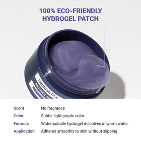 HEIMISH RX seaweed-derived hydrogel delivers gentle hydration to the eye area
