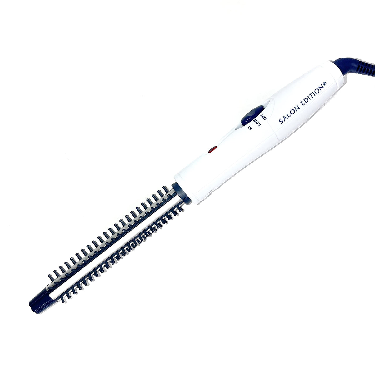 Helen Of Troy 1/2-Inch Brush Iron handle and barrel for fast curl setup.