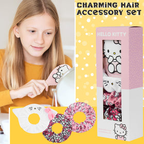 Hello Kitty compact mirror for clear on-the-go touch-ups.