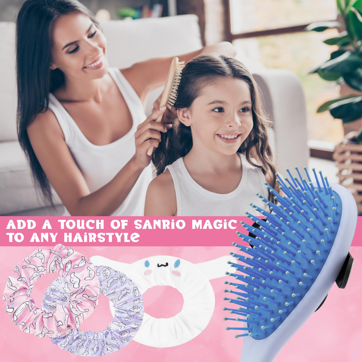 Hello Kitty scrunchies set for quick secure everyday hairstyles