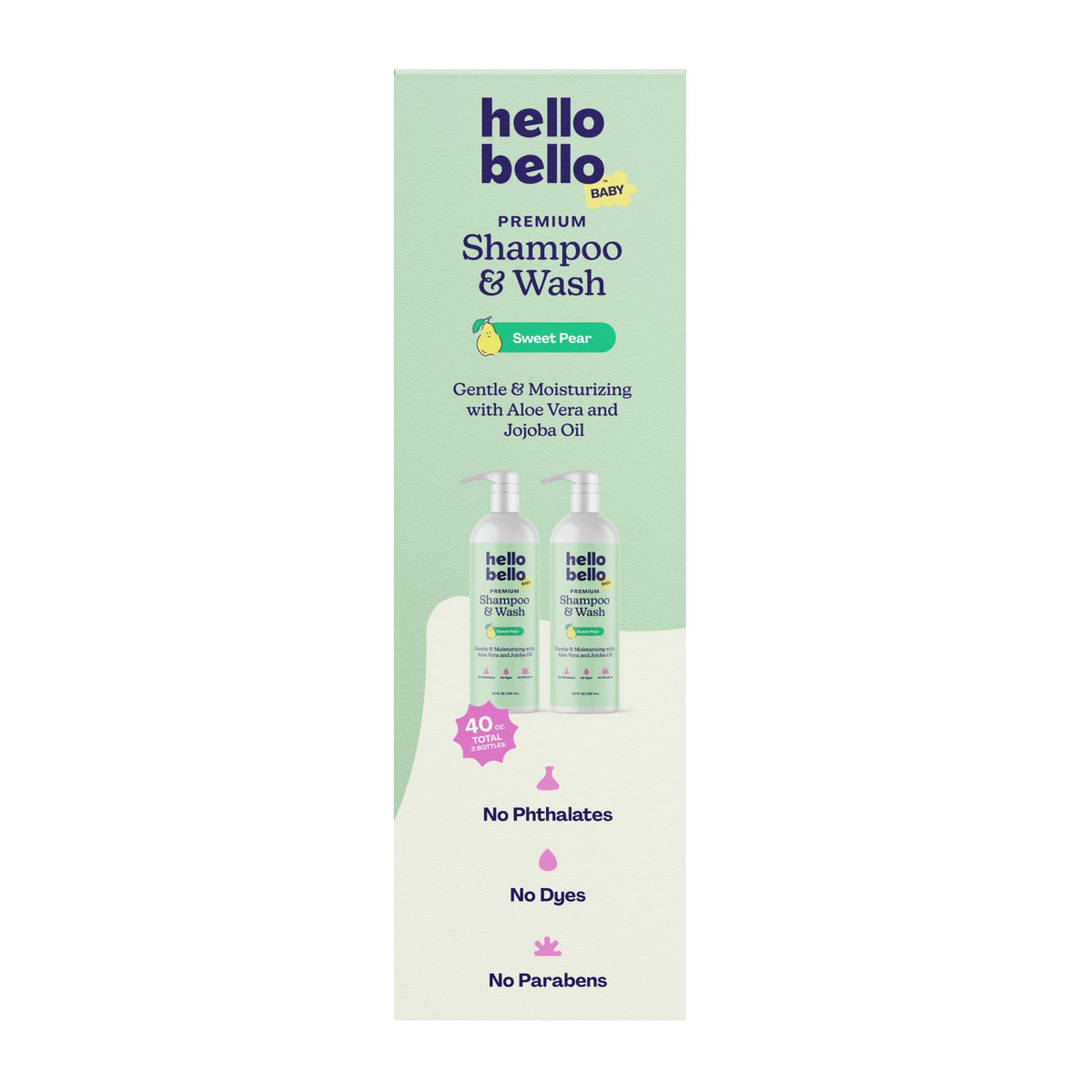 Children enjoying bath time with Hello Bello Sweet Pear; fragrance adds pleasant bath routine.