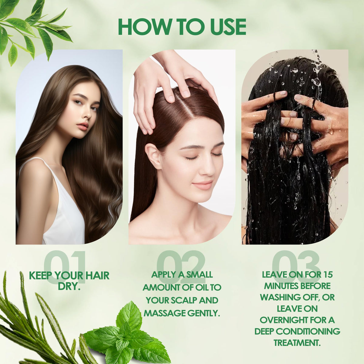 Hemdnt Color-Safe Formula close-up indicates safe care for color-treated hair.