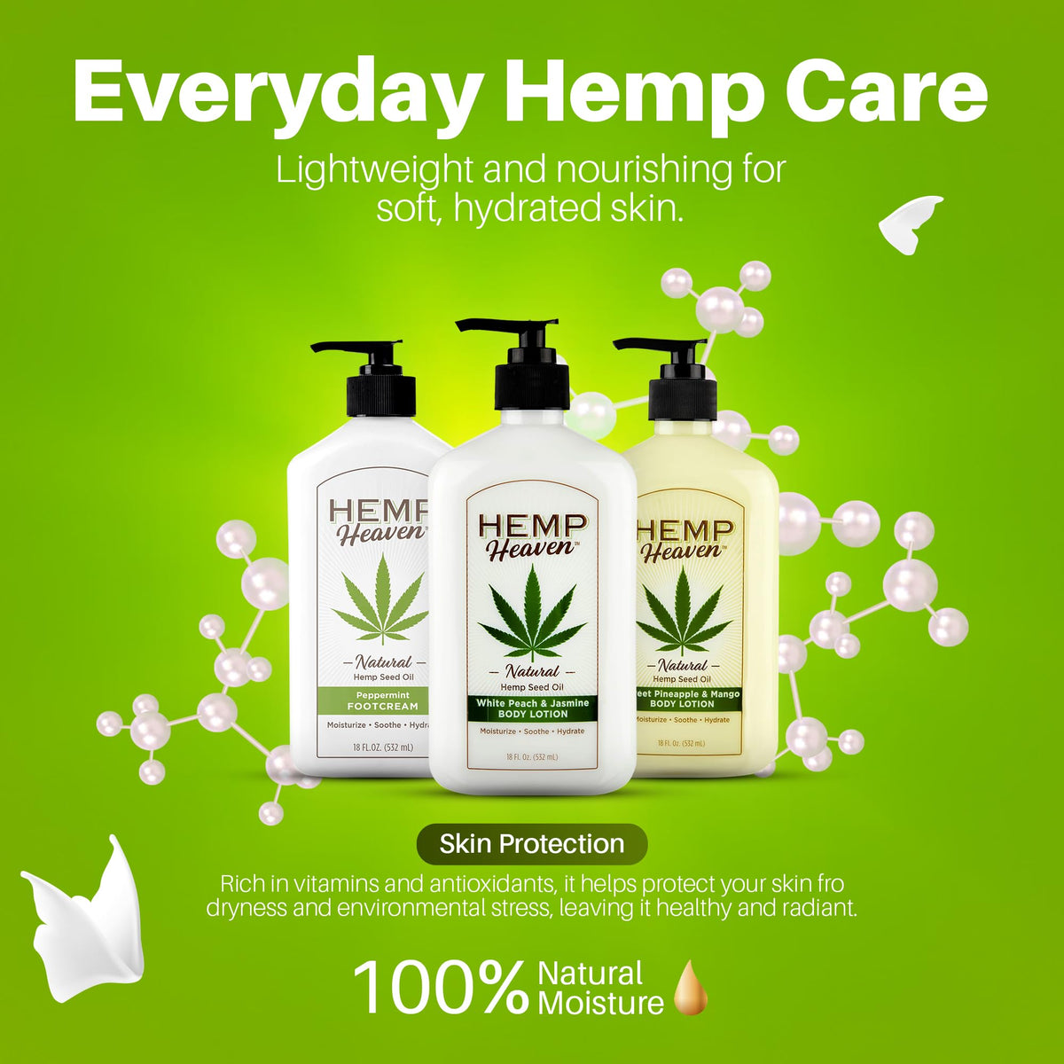 Southern California made label on Hemp Heaven packaging