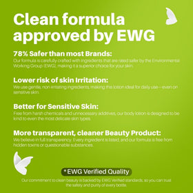 Paraben-free formula badge on Hemp Heaven packaging