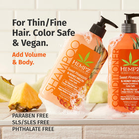 Hempz Biotin Hair Shampoo avocado oil ingredients highlight moisture retention.