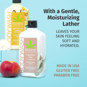 Hempz Hemp Seed Oil nourishment supports skin with natural oils.