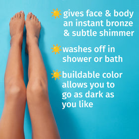 Hempz Glow Getter vanilla bergamot scent enhances the experience.