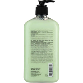 Hempz Green Tea and Asian Pear moisturizer pump side view showing easy application