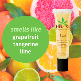 Hempz Original Lip Balm enriched with hemp seed oil and shea butter.