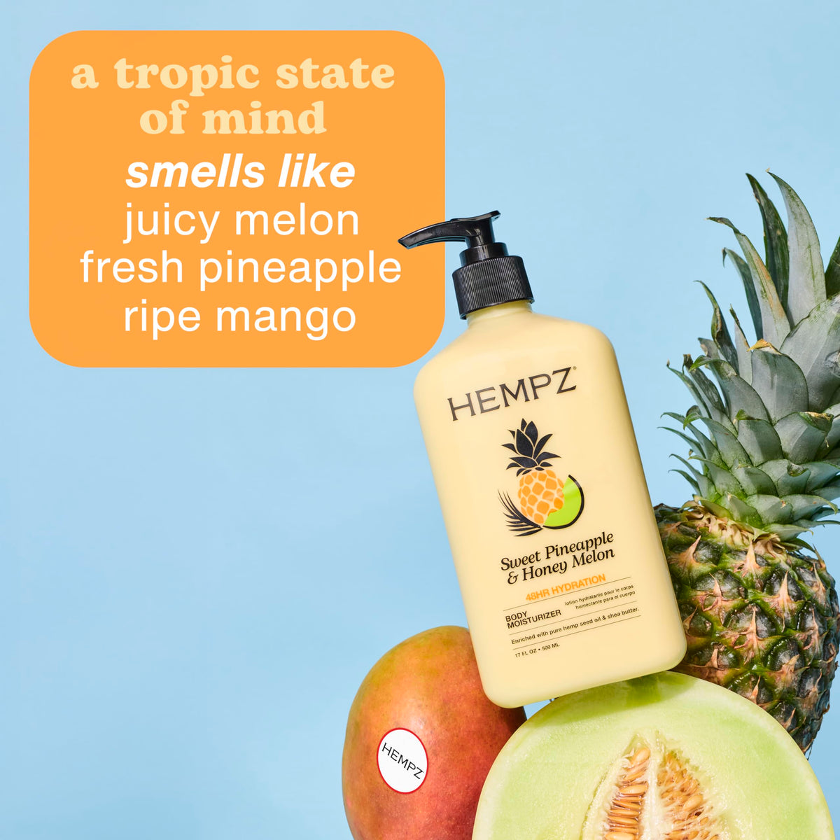 Hempz lotion ingredients highlight hemp seed oil benefits