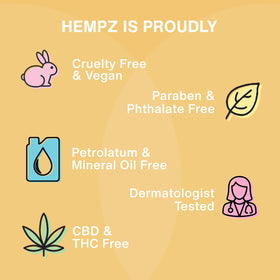 Hempz tropical fragrance swatch suggests refreshing Pineapple aroma
