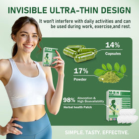 HENGRUNXIN Moringa patch natural formulation that feels gentle and non-irritating.