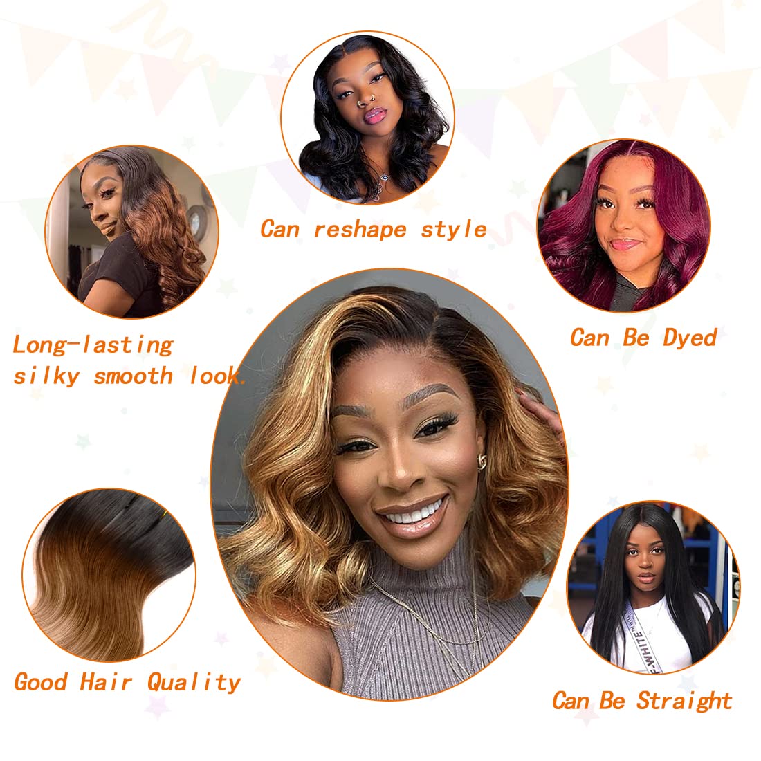 Try-on-ready Hengya ombre waves for confident daily wear