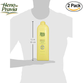 Heno de Pravia dual-pack on shelf highlighting value.