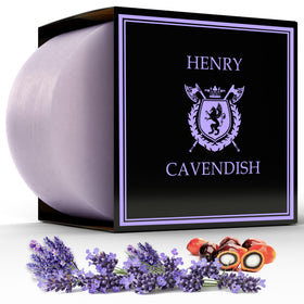 Henry Cavendish lavender shaving soap with rich lather for a smooth, comfortable shave.