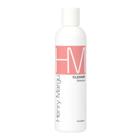 Henry Margu Cleanse Wig Shampoo bottle front, highlighting gentle cleansing for wigs.