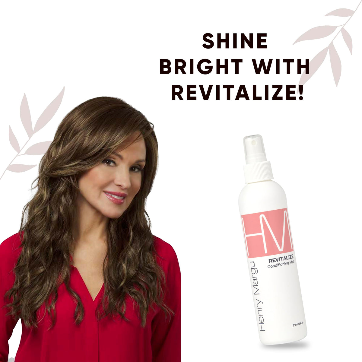 Henry Margu Revitalize Mist nourishes human hair wig fibers for lasting vitality.