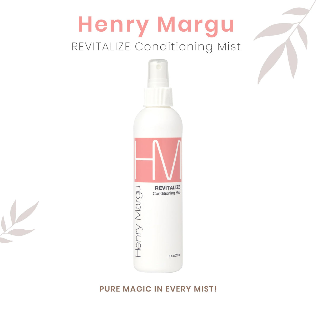 Henry Margu Revitalize Mist applied on a wig improves softness and shine.