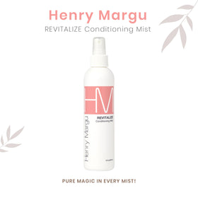 Henry Margu Revitalize Mist applied on a wig improves softness and shine.