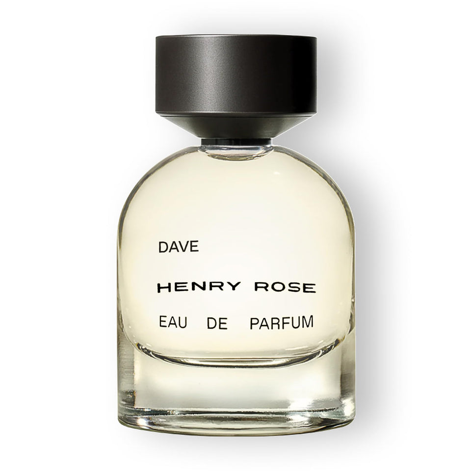 Henry Rose Dave bottle front view with minimalist design and premium packaging