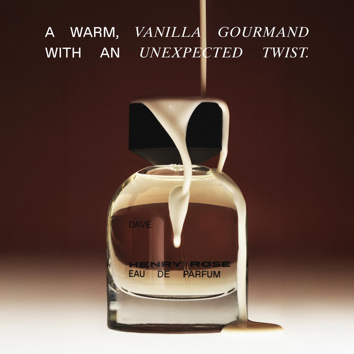 Henry Rose Dave tonka bean emphasis adds depth for refined unisex scent.