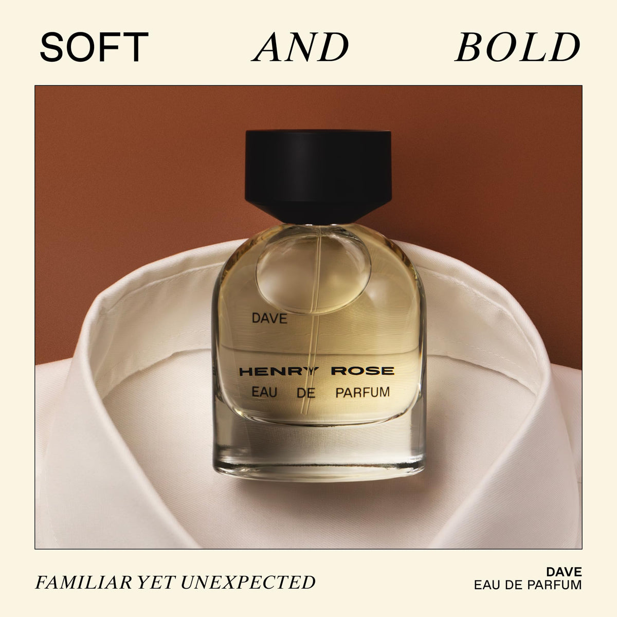 Henry Rose Dave vanilla bean focus suggests warm sweetness for cozy evenings.